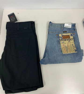Destockage jeans et pantalons hommes Wrangler / Lee - Photo 2