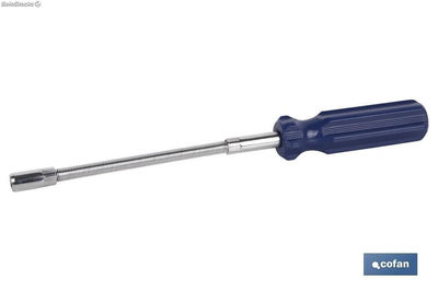 Destornillador flexible para abrazaderas SW 7 | Medidas: 28 x 3 cm | Material: