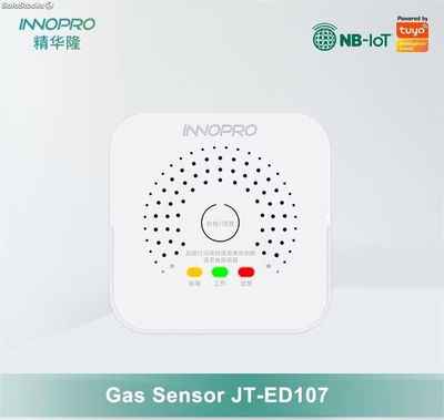 Detector de gás de dispositivos de segurança Tuya NB-ID