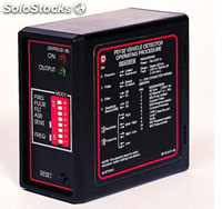 Detector magnético negro o rojo de lazo para proteger el coche de golpes causado