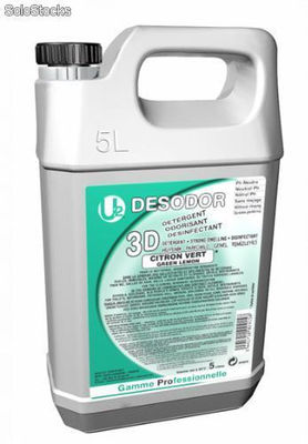 Detergent desinfectants citron