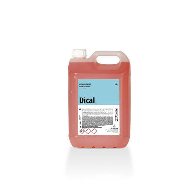 Detergente ácido desincrustante DICAL garrafa de 6 Kg.