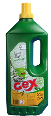 Detergente amoniacal Gex de 2L.