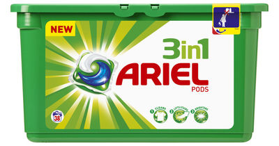 Detergente en Cápsulas + Lenor Ariel -40 lavados - E.leclerc Soria