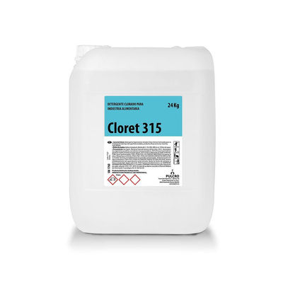 Detergente clorado industria alimentaria CLORET 315 20 Lts.