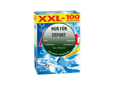 Detergente, jabón en polvo, detergente en polvo -Made in Germany- EUR.1