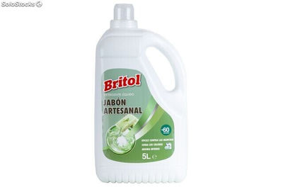 Detergente liquido britol 5L jabon artesanal c/3 - Foto 5