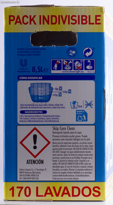 Detergente liquido skip 85DX2 active clean c/1 - Foto 4