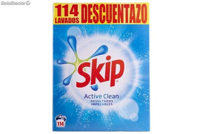 Detergente polvo skip 114D active clean c/1 - Foto 5