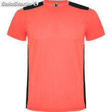 Detroit t-shirt s/l fluor coral/black ROCA66520323402 - Photo 2