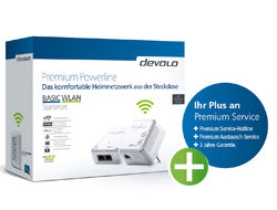 Devolo basic wlan Starter Kit 500Mbit/s Ethernet lan Wi-Fi White 2pc(s) 9619 - Foto 5