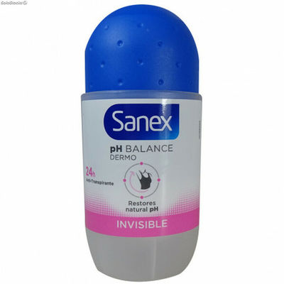 Dezodorant Roll-On Sanex Dermo Invisible 50 ml