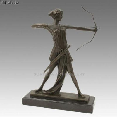 Diana cazadora | bronces en bronce