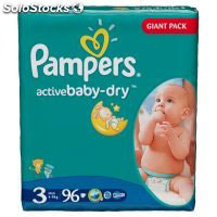 Diapers pampers Active Baby, Midi Nr. 3, 4-9kg, gp 96pcs