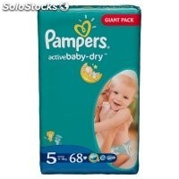 Diapers pampers Active Baby, vp+ Junior 52pcs