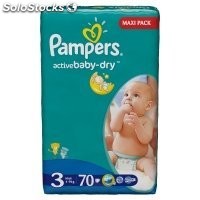 Diapers pampers Active Baby, vp+ Maxi 62pcs