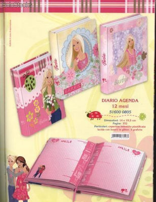 Diario agenda Barbie Secret