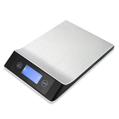 Digital Kitchen Scale with LCD Display Stainless Steel Platform - Photo 2