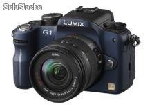 Digitalkamera LUMIX - DMC-G1 blau mit 14-45mm