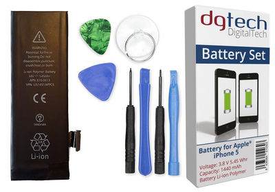 DigitalTech - Kit batería compatible con iPhone 5 con Herramientas