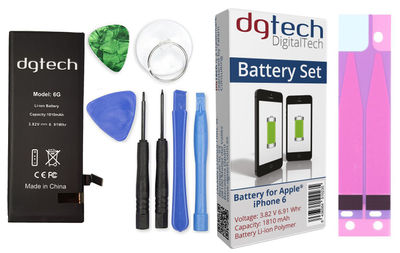 DigitalTech - Kit batería compatible con iPhone 6 con Herramientas