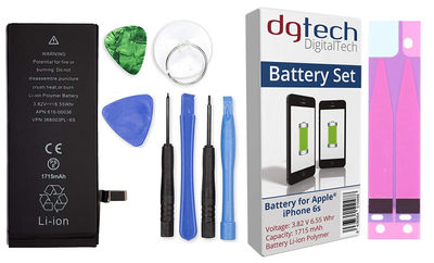 DigitalTech - Kit batería compatible con iPhone 6s con Herramientas