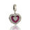 dijes de plata diseño de corazón abalorios para pulseras - Foto 5