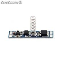 Dimmer blue touch memory 43x10mm para fitas monocolor. Loja Online LEDBOX.