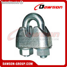 Din 1142 - Grapas para Cable de Acero Galvanizadas Maleables