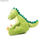 Dinosaurio de peluche con cremallera - Foto 2