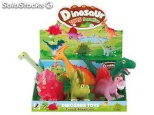 Dinozaury gumowe zwierzątka do kąpieli 6 szt 26 cm
