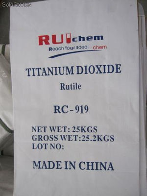 Dióxido de Titanio Rutilo rc-919
