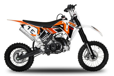 Dirt bike nitro nrg gtr 50cc xxl 14/12 frenos hidraulicos