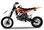 Dirt bike nitro nrg gtr 50cc xxl 14/12 frenos hidraulicos - 4