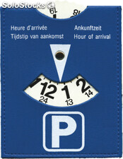 Disco de aparcamiento en varios idiomas