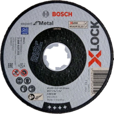 Disco de corte expert for metal con x-lock para amoladoras pequeñas bosch - Foto 2