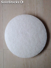 Disco de fibra blanco de 30 cm de diámetro