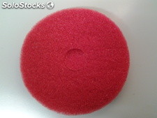 Disco de fibra rojo diámetro 30 cm