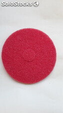 Disco de fibra rojo diámetro 33 cm