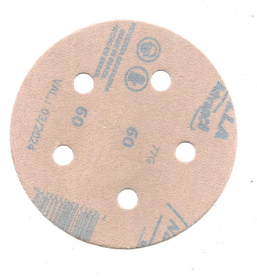 Disco de Lixa c/ Velcro Norton A257 de 5&amp;quot; Pol. 125mm - Foto 2