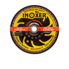 Disco desbaste Inoxer 9 x 6 mm