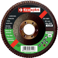 Disco eco+plus 125 ez-60 disco laminas eco+plus 125 ez-60 soporte fibra