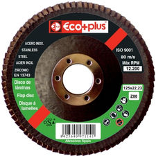 Disco eco+plus 125 ez-80 disco laminas eco+plus 125 ez-80 soporte fibra