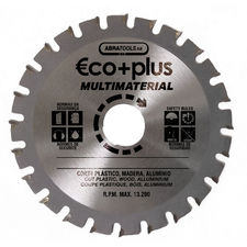 Disco eco+plus c.multimaterial 24 dientes disco multimaterial 125x5,5x2,2x22,23
