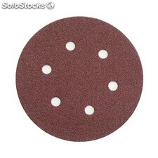 Disco lija velcro 6 taladros 150mm