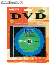 Disco limpiador automático de la óptica láser para reproductores de DVD FONESTAR