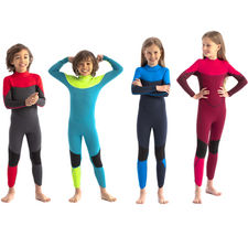 Diseño personalizado Niños Buceo Surf Trajes de neopreno Traje de baño de una pi