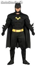 Disfraz de Batman Negro Musculoso para Niño