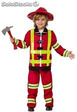 Disfraz bombero niño 7-9 años