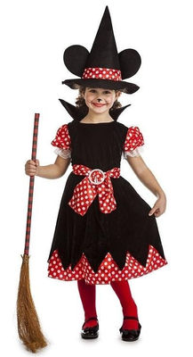 Disfraz bruja ratoncita niña 7-9 años